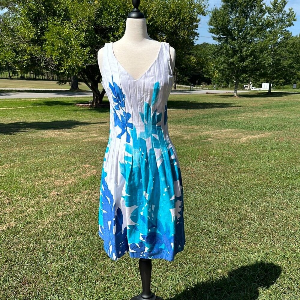 Floral print dress